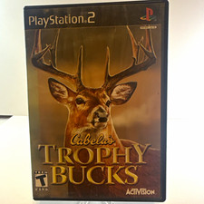 Cabela's Trophy Bucks Sony PS2 Activision Hunting Sim T-Teen NTSC-U/C Manual