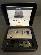 Escort Solo S2 Cordless Radar Laser Detector w/ Case Manual