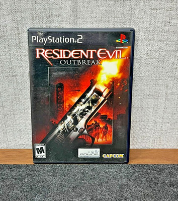 Resident Evil Outbreak PS2 PlayStation 2 Complete CIB Capcom Mature