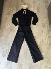 Vintage 60s US Navy Crackerjack Uniform Jumper 13-Button Pants Hat 100 Wool