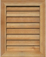 Ekena Millwork GVWVE18X2602RDUWR Vertical Gable Vent Gable Vent, 18"W x 26"