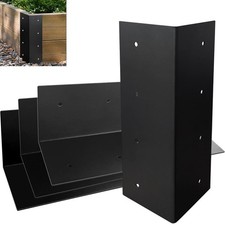 Tigerden Set of 4 Raised Garden Bed Corner Brackets for Elevated Beds Compati...