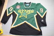 DALLAS STARS Starter AUTHENTIC Modano 1999 Stanley Cup Hockey Jersey Green M MIK