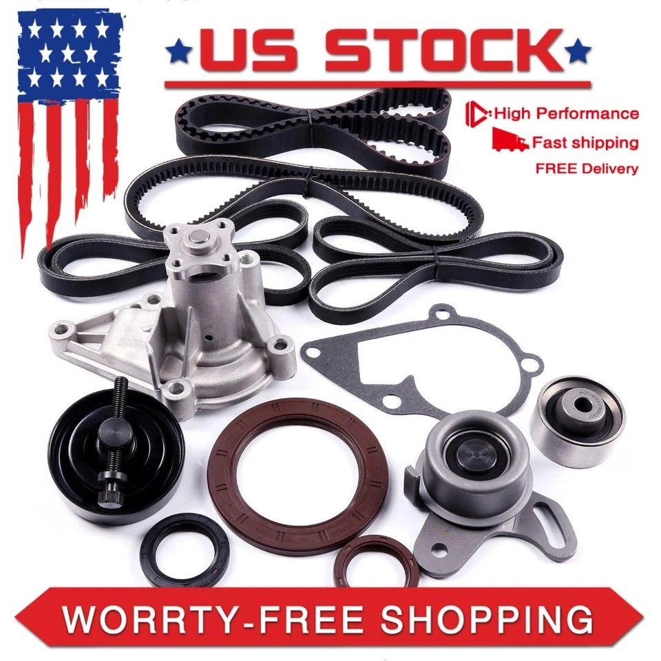 OEM For KIA RIO5 1.6L DOHC L4 16V 2006-2011 Timing Belt Water Pump Kit Foto 4 de 4