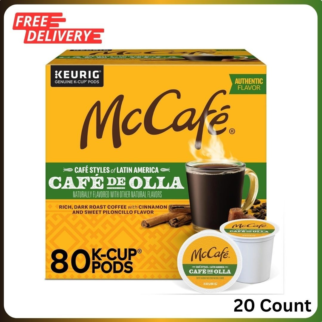 McCafe Cafe Styles of Latin America Cafe de Olla, Keurig Single Serve K-Cup Coff