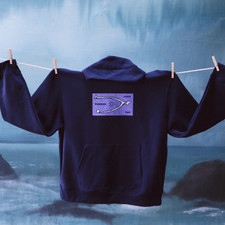 Conan Gray Wishbone Navy Hoodie Unisex Fan Gift S-5XL Reprint