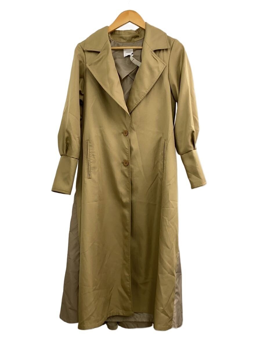 Ameri Trench Coat/-/Polyester/Beg/Plain/017160222… - image 1