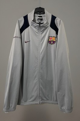 Vintage NIKE FC Barcelona Training Football Soccer Track Jacket