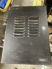 SIEMENS PAD-3 MOTHERBOARD PANEL AUXILIARY POWER SUPPLY CABINET For Parts Only - Fire Alarm Part