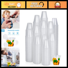 1000 Pack 1 oz Disposable Medicine Cups - Plastic Measuring Cups for Mixing, DIY