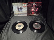 Run Dmc Walk Thus Way 7 Inch Vinyl And Run Dmc Its Tricky 7 Inch Vinyl Original