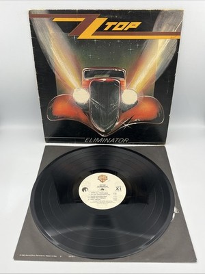 ZZ Top Eliminator LP Vinyl 1983 LP 23774-1 Warner Bros Tested