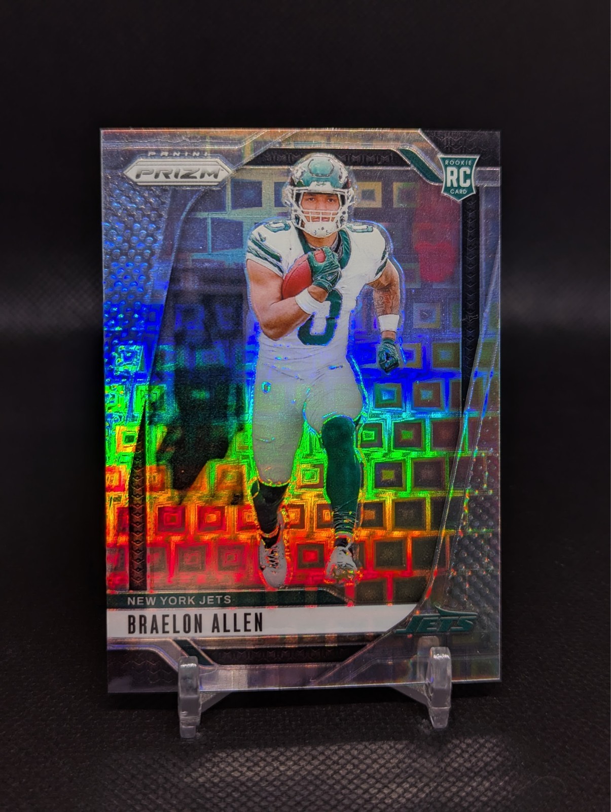 Braelon Allen 2024 Panini Prizm Rookie PANDORA /400 Silver RC #311 Jets