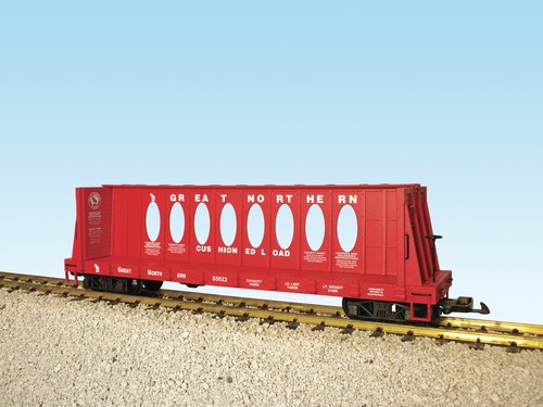 Trenes EE. UU. R17414A G Great Northern Center I-Beam vagón plano #65024 | Zustand: New