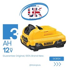 DeWalt DCB124-XJ Li-ion Slide 12V 3Ah Battery Pack Lithium Fits 10.8V (BOX PACK)