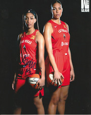 A'Ja Wilson Autographed 8x10 Las Vegas Aces MVP Free Shipping H155