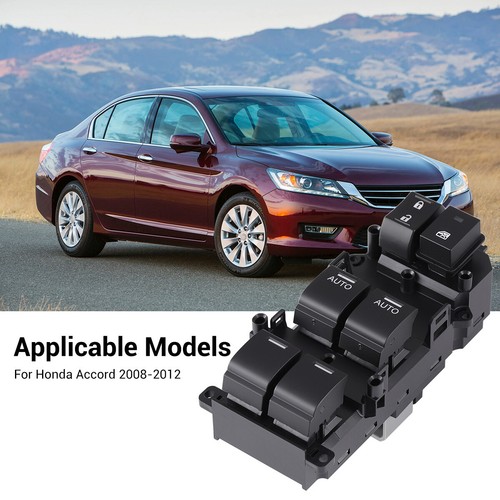 New Master Driver Power Window Switch For 2008-12 Honda Accord EX&EXL - Foto 5 di 12