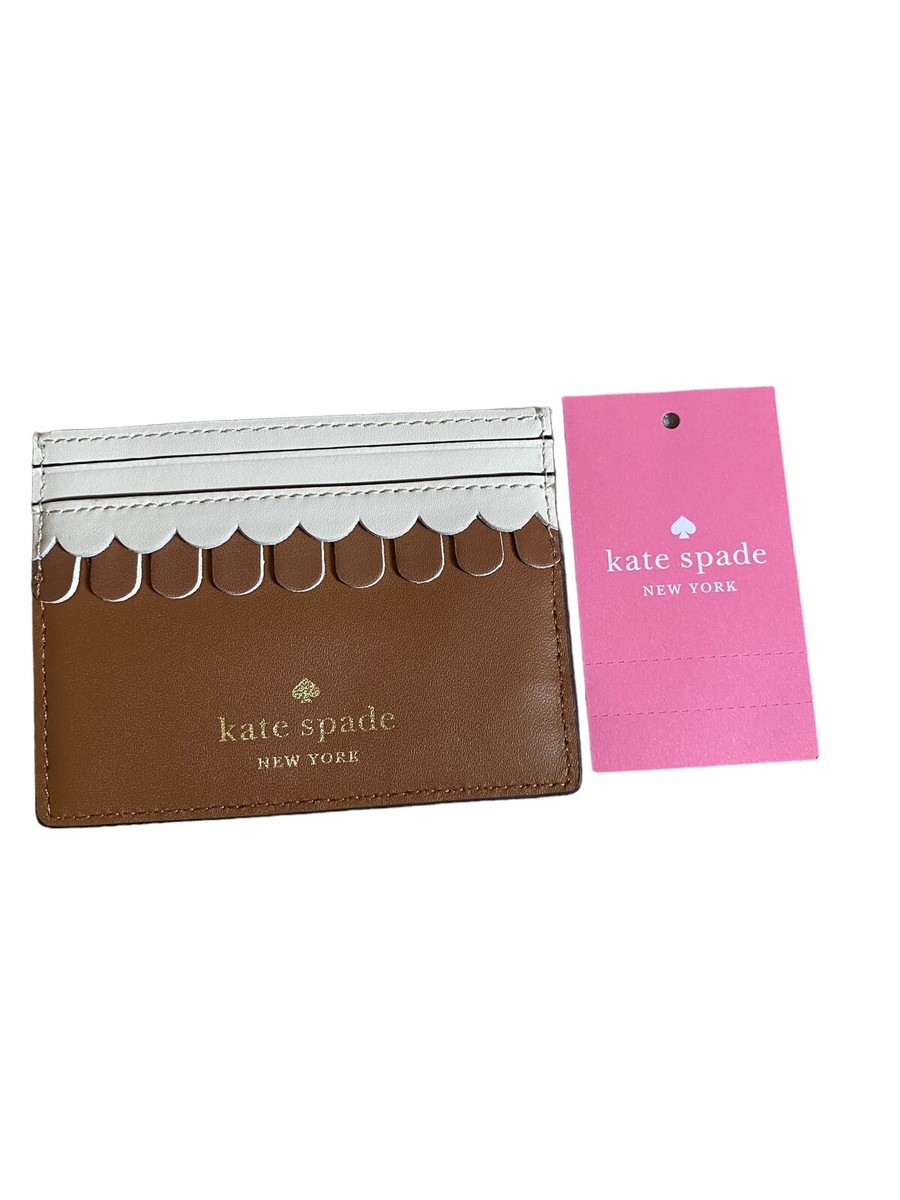Kate Spade New York Gingerbread Small Slim Card Holder New
