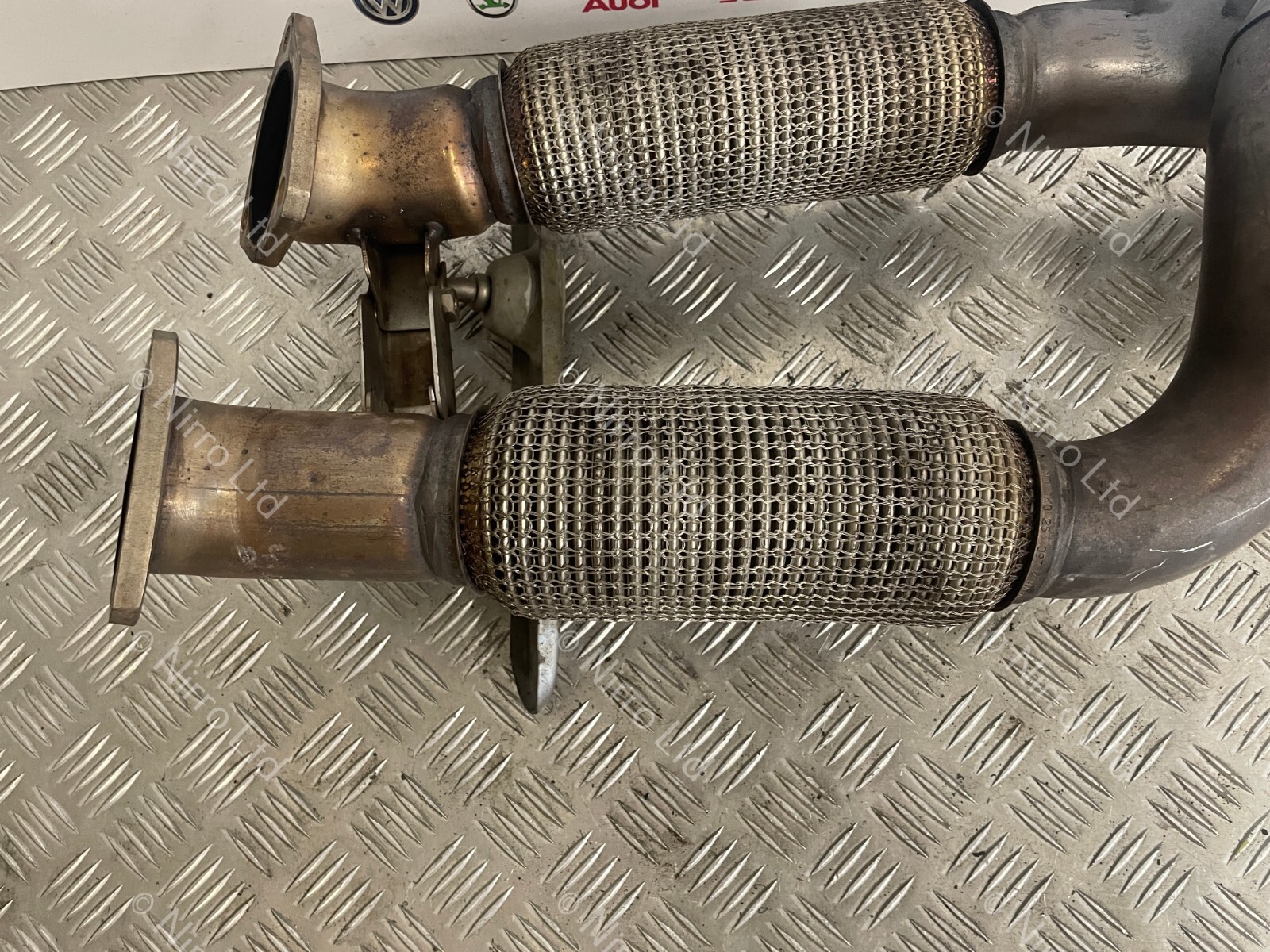 AUDI RSQ3 MIDDLE CENTRE CATALYTIC CONVERTER 2014 TO 2018 8U0254499 