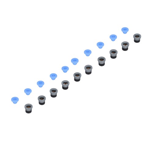 Juego de 10 cabezales de conector de válvula neumática para herramienta extrusora PTFE ECAS04 nuevos - Imagen 22 de 22