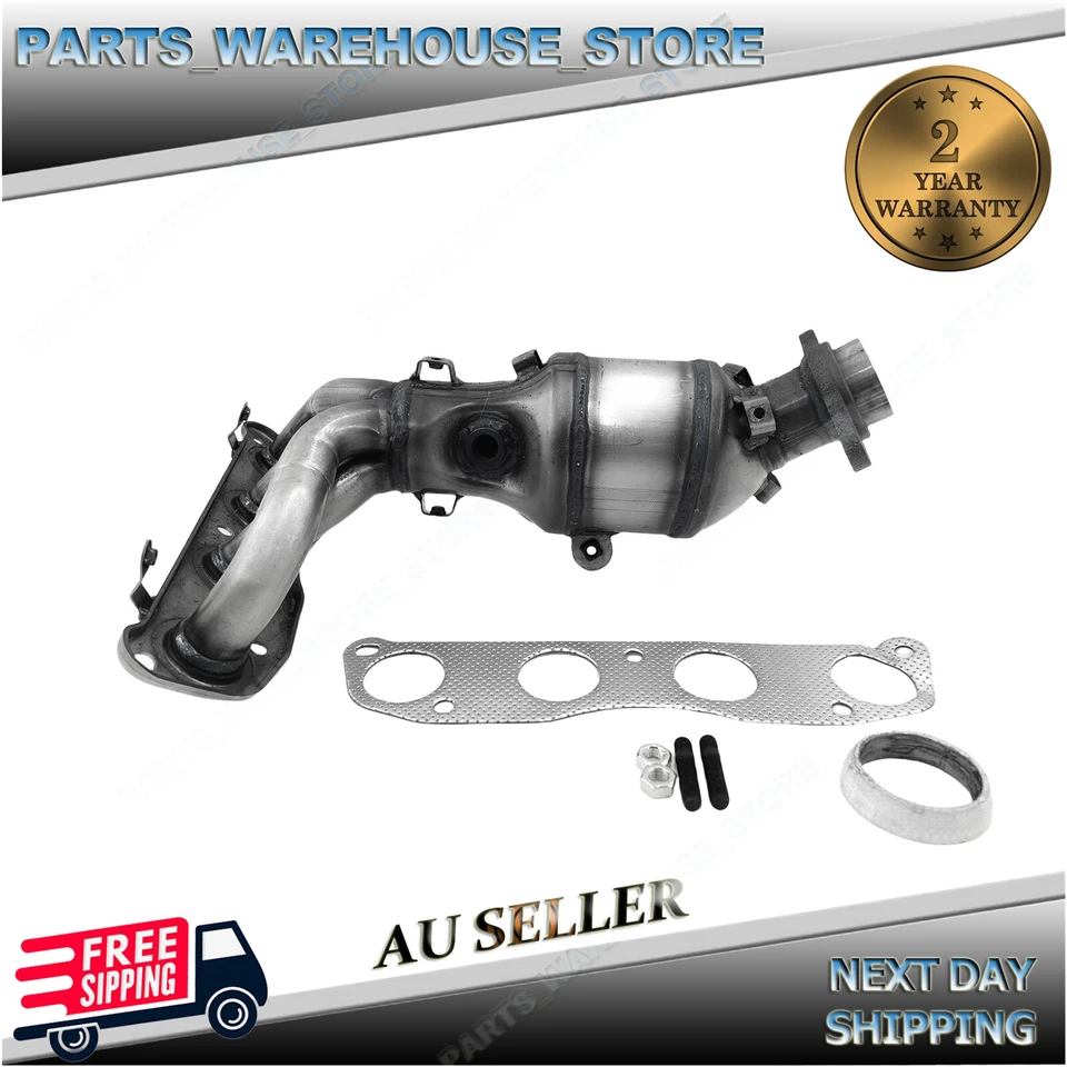Manifold Cat Converter w/Gasket for Nissan X-Trail T31 SUV 2.0L Wagon 2008-2014 - image 2 of 4
