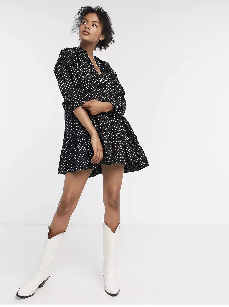 free people tunic mini dress
