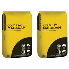 Cold Lay Macadam 50kg - 6mm Black for Driveway & Path Repair