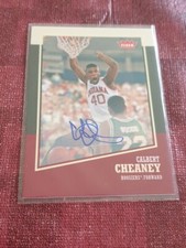 2013-14 Fleer Retro Calbert Cheaney Autograph Card