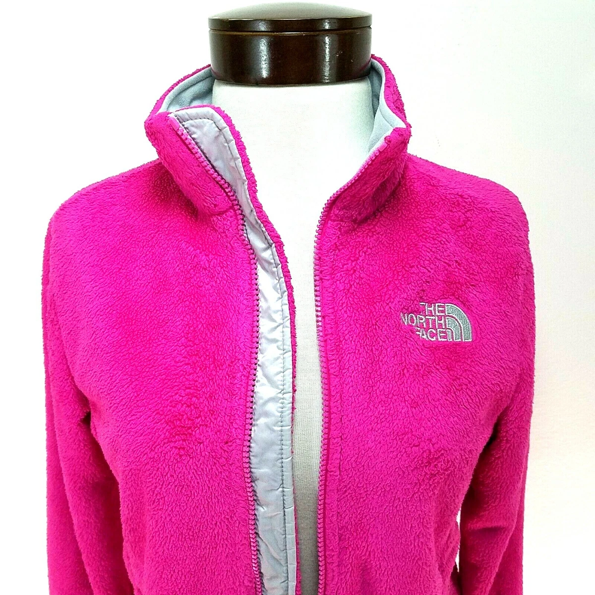 North face furry fleece pink hotsell
