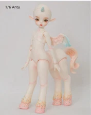 1/6 BJD SD Doll Horse Resin Bare Doll + Free Eyes Model Toys Gift
