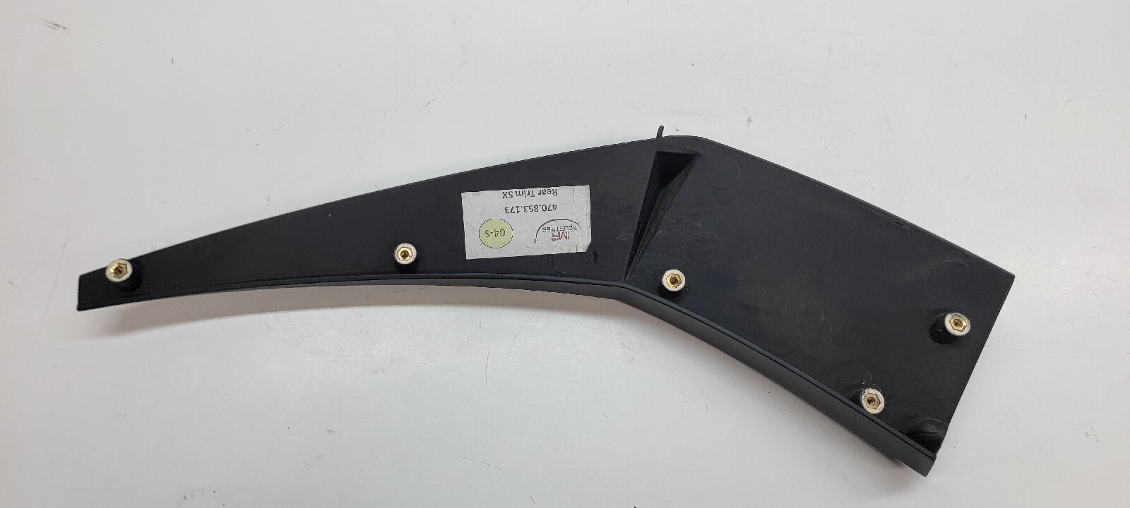 LAMBORGHINI AVENTADOR LP740 S DRIVER LEFT SIDE ROCKER REAR TRIM OEM 470853173
