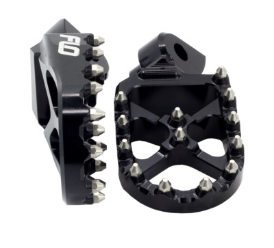 COBRA FOOT PEGS ALL MODELS BLACK FLO MOTORSPORTS FOOTPEGS