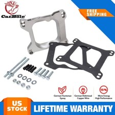 3/4" Open Carb Carburetor Adapter 4bbl Quadrajet Manifold to Holley Edelbrock US