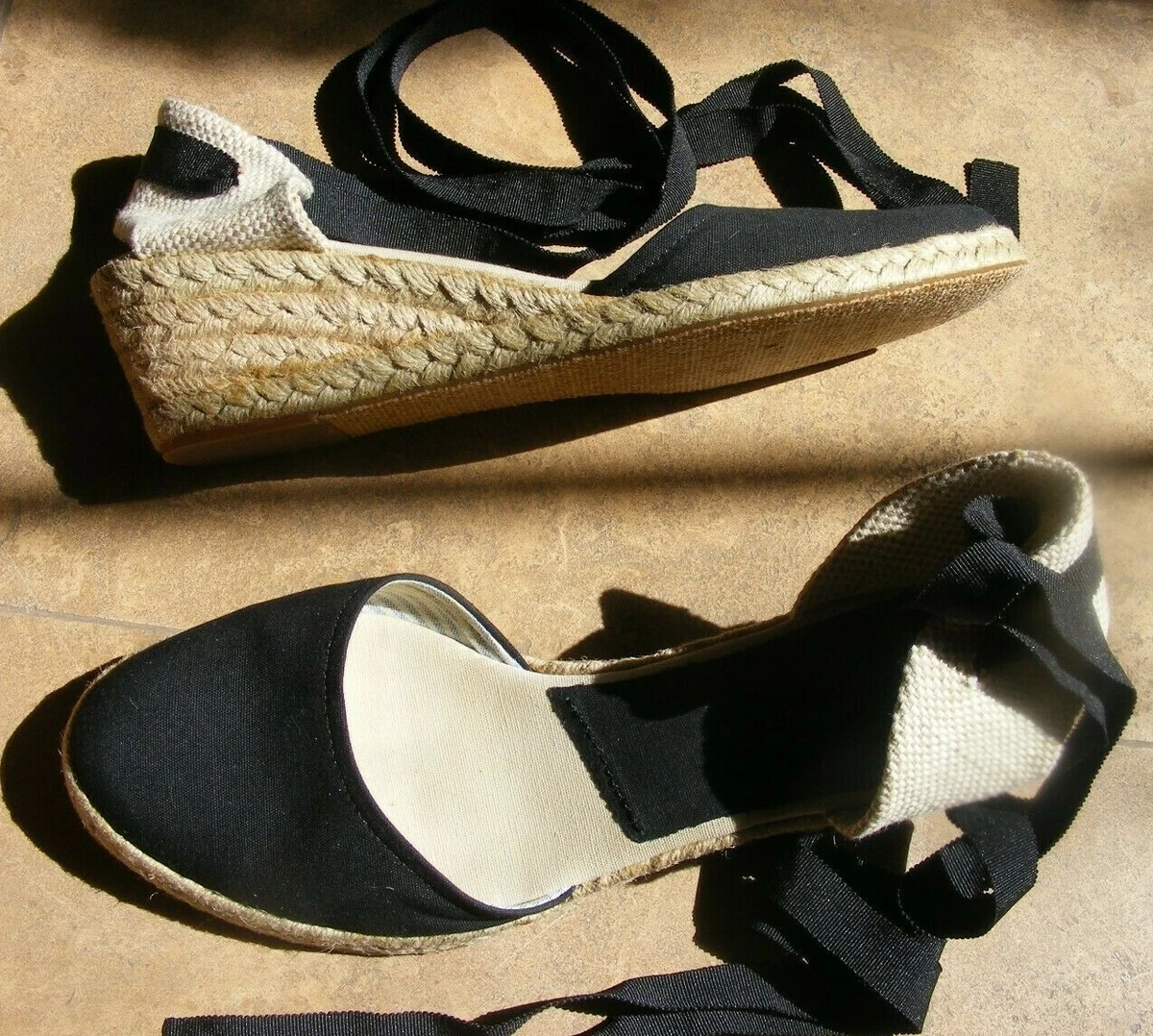 Tommy hilfiger black espadrilles discount