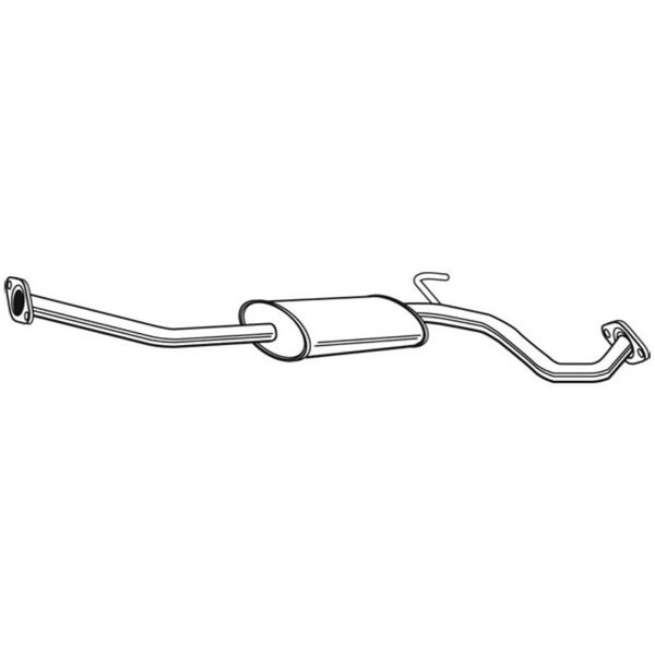 Walker MittelschalldäMpfer SchalldäMpfer FüR Nissan Micra III K12 23437-image