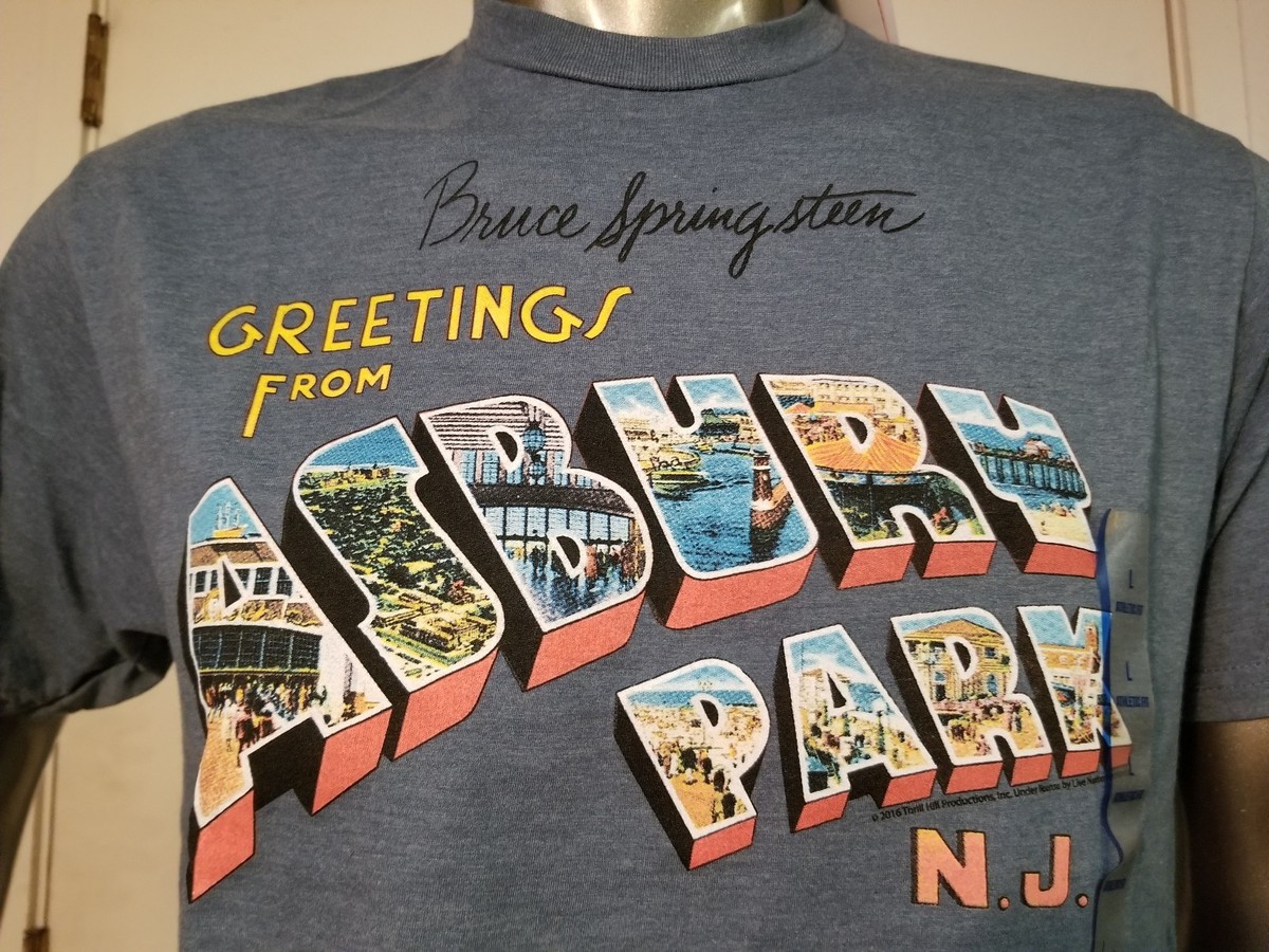 古着 90s USA製 Bruce Springsteen 「Greetings From Asbury Park N.J.