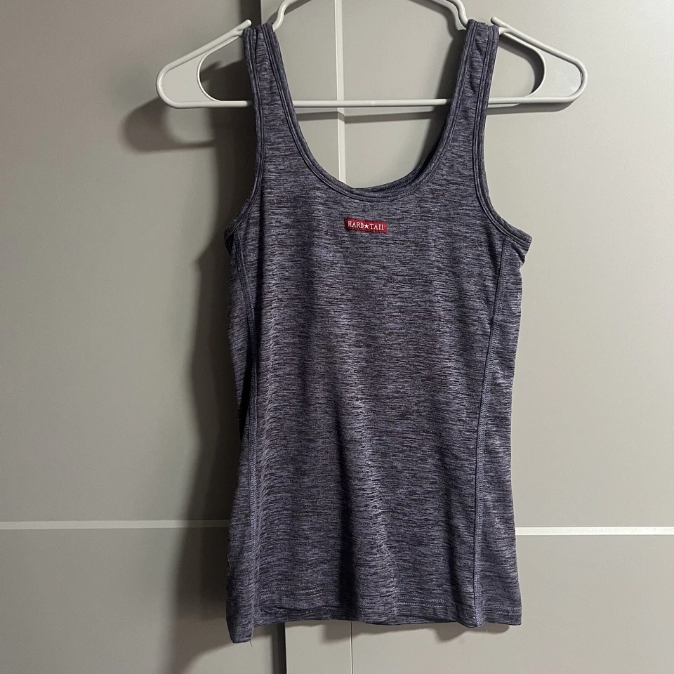 Hard Tail Forever 女式背心蓝色/黑色 S 码 — 第 2/4 张图片