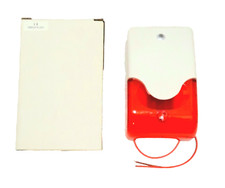 Alarm Strobe Piezo Strobe siren RED Security alarm 12V Red Light Flash Securit