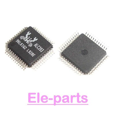 2 PCS ALC203-LF QFP-48 TWO CHANNEL AC'97 2.3 AUDIO CODEC Integrated Circuits #T8