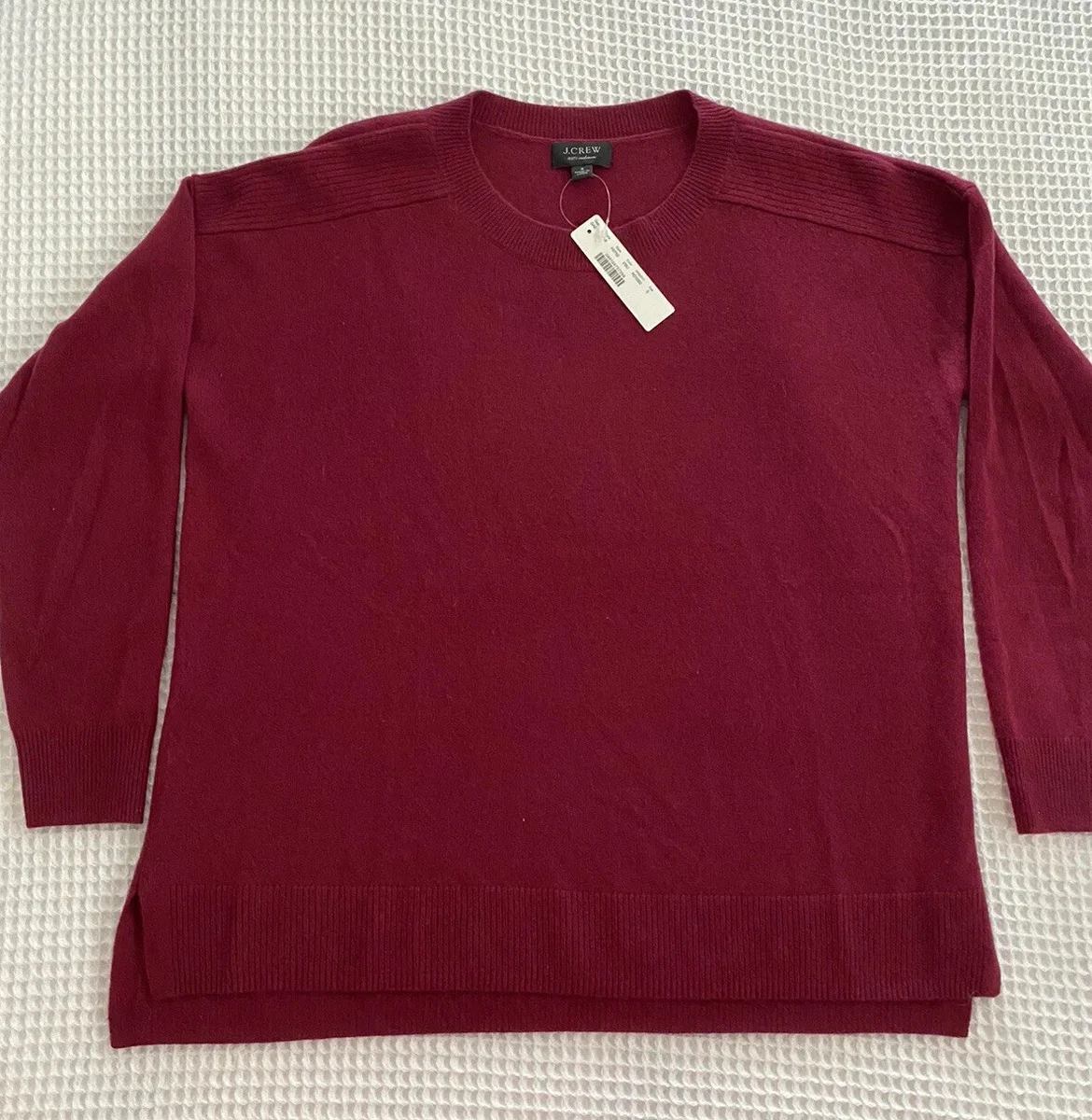 J crew burgundy outlet sweater