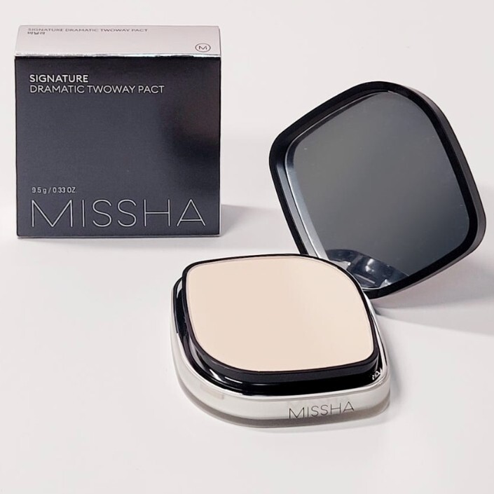 MISSHA Signature Dramatic Two Way Pact SPF25 PA++ 9.5g #23 Sand