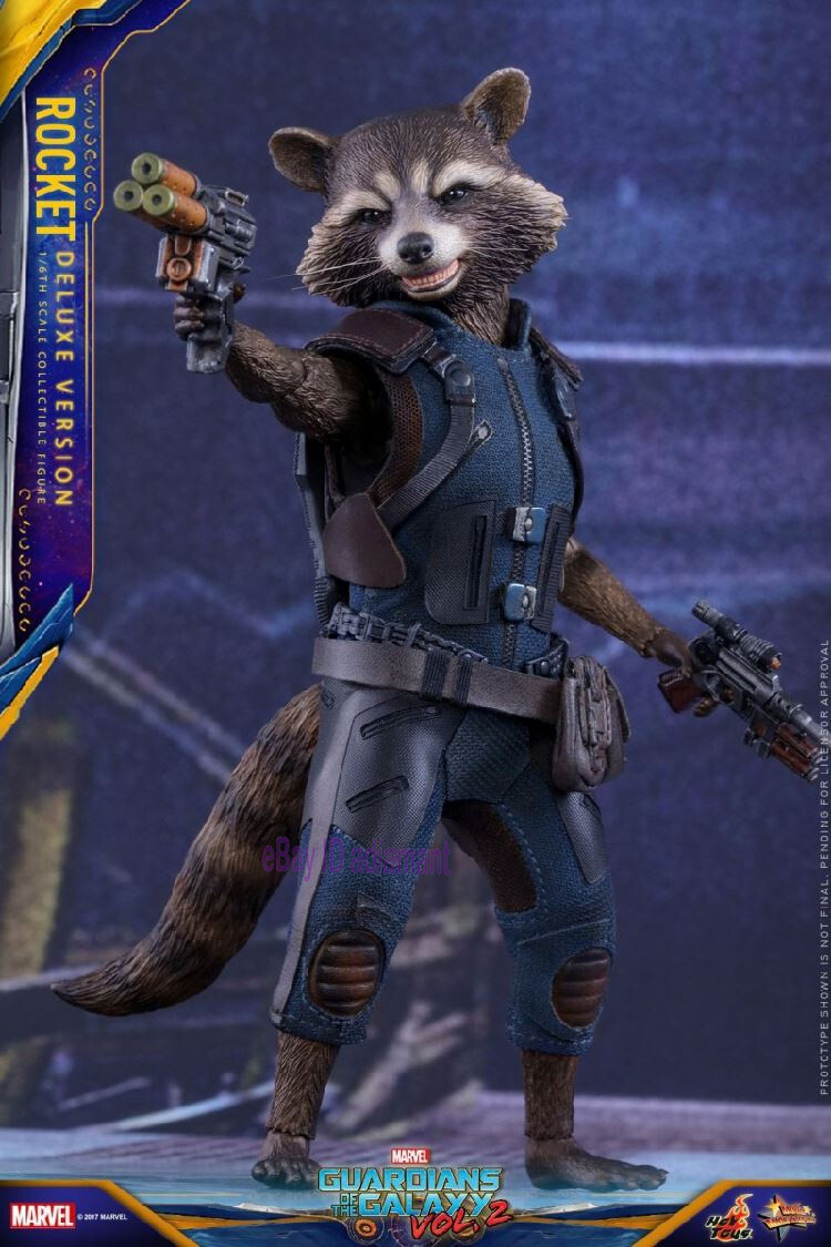 HotToys Rocket Raccoon2.0 Guardians of the Galaxy 1/6 Starter