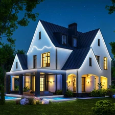 5M/10M/30M Neon Rope Lights Flexible 120V LED Light Strip Outdoor Waterproof