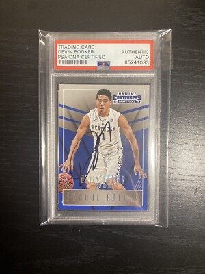 Devin Booker 2015-16 Panini Contenders Autographed Signed Rookie