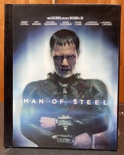 Man of Steel Blu Ray DVD BOOK 3 Disc Set SUPERMAN SUPER MAN MOVIE Henry Cavill
