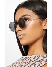 IVOZZO - RETRO FASHION MIRRORED ROUND CIRCLE SUNGLASSES