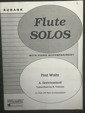 Flute Solos "First Waltz" - NYSSMA LVL 1 A. Gretchaninoff 