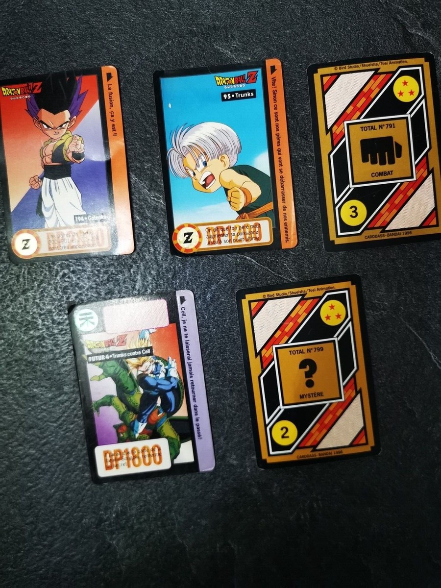 Dragon ball Z cards - Pack of 103 90's rare cards. (All