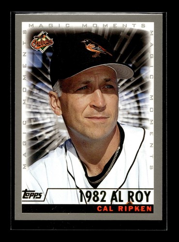 2000 Topps #238A C.Ripken MM 1982 ROY (EX)(BAS) - 第 1/2 張圖片