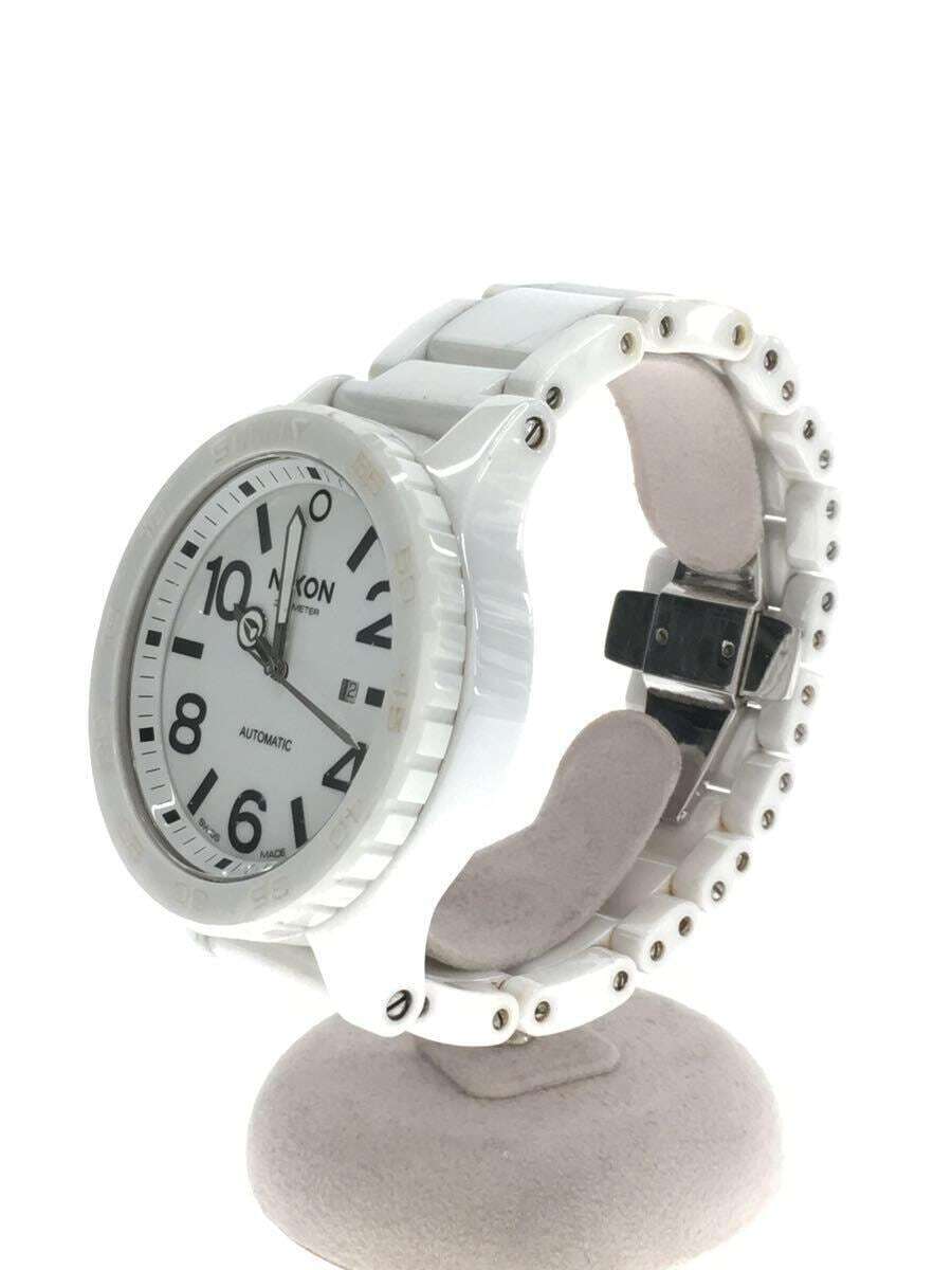【新品♪】NIXON UNIT ホワイト A197.100 ニクソン 腕時計 ユニット A197100 ホワイト×ホワイト - 腕時計